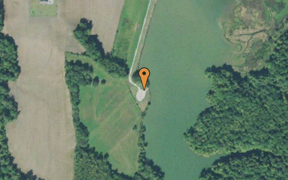 Aerial view of Parks farm watershed