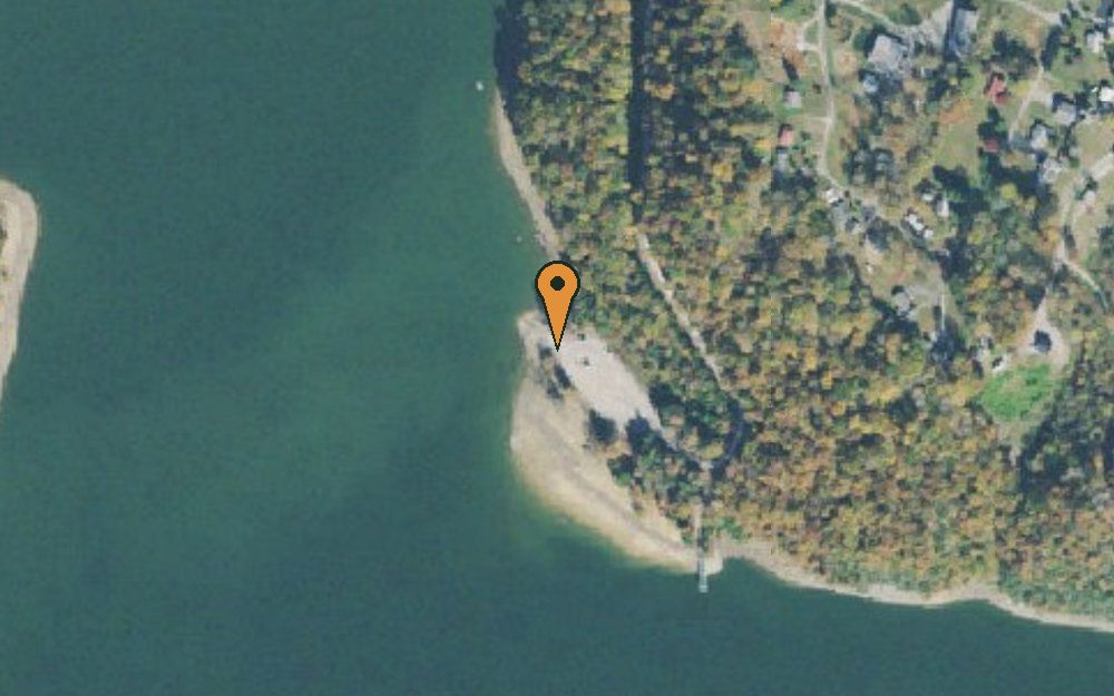 Aerial view of Plank Yard