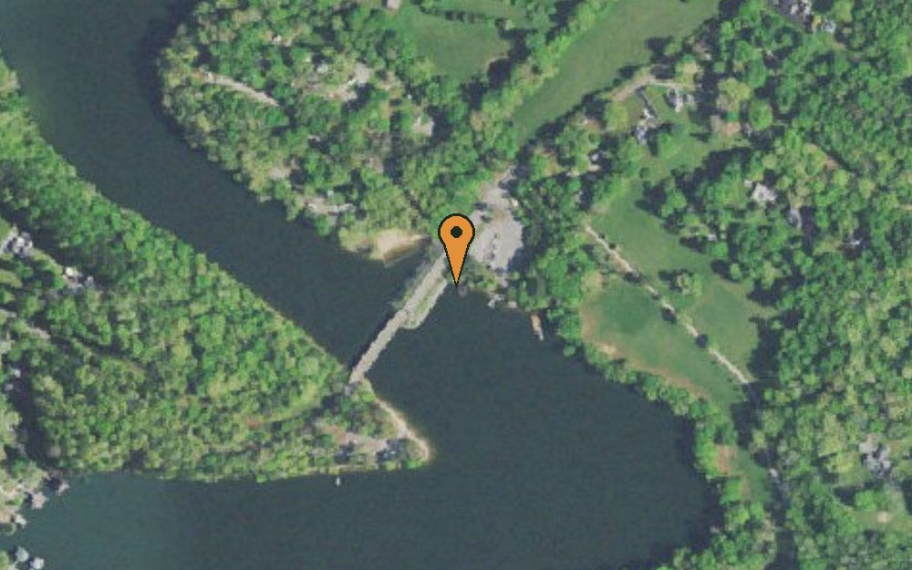 Aerial view of Possom Creek Recreation Area