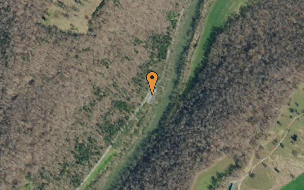 Aerial view of Powell River Preserve State Natural Area