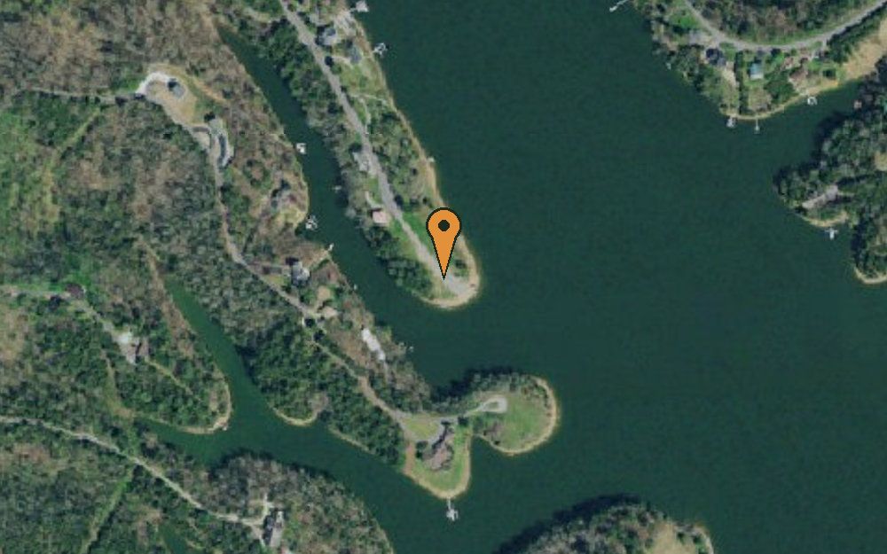 Aerial view of Providence Rd Access Area