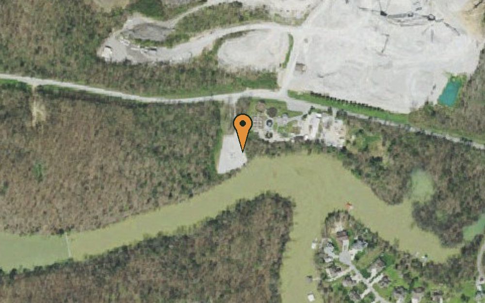 Aerial view of Ray Wilson Public Boat Ramp