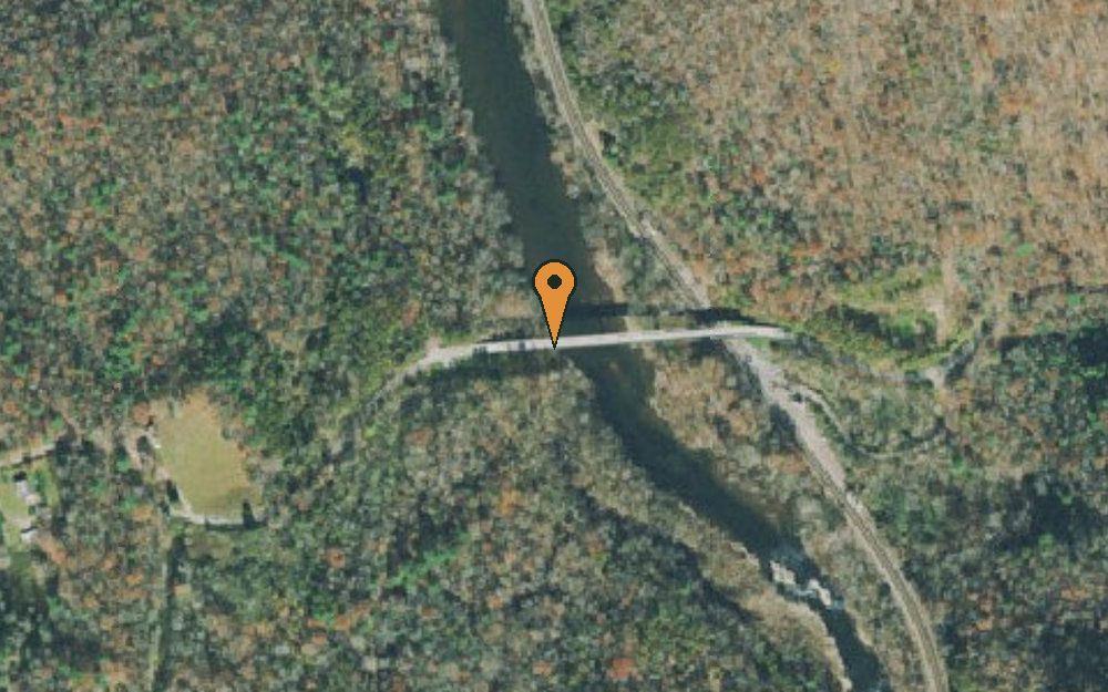 Aerial view of Reister Access