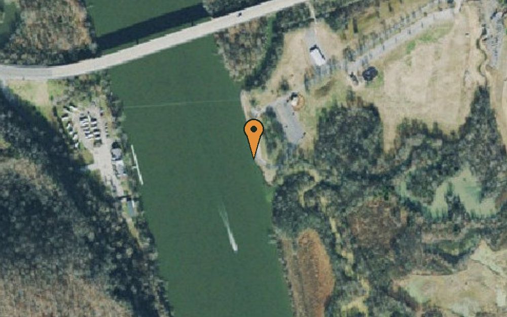Aerial view of Riverbluff
