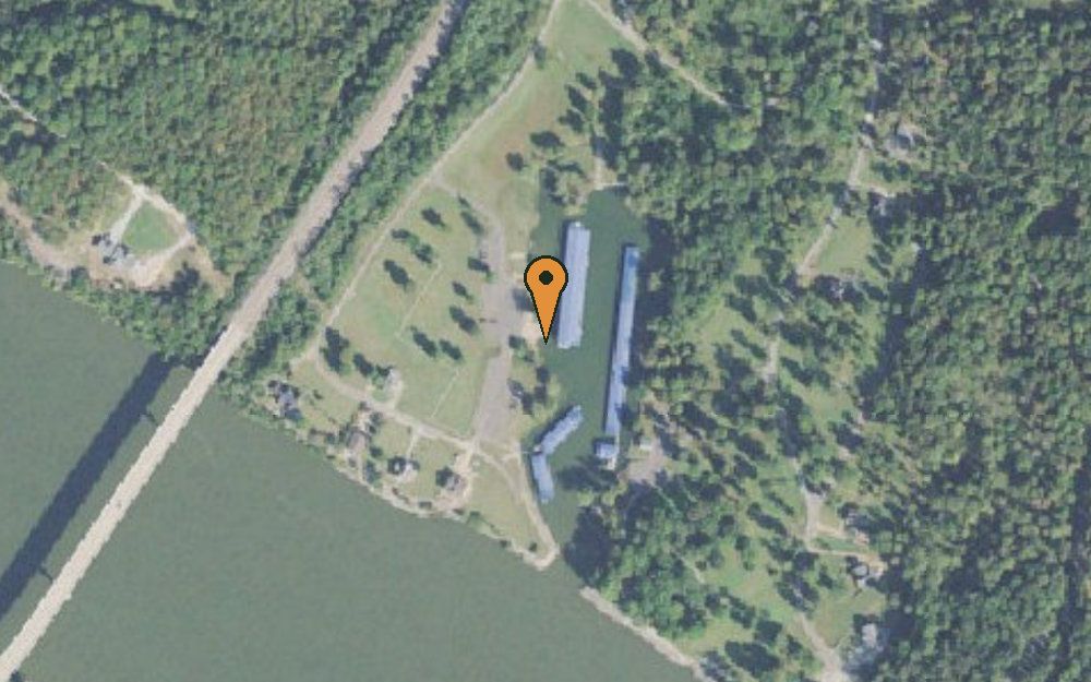 Aerial view of Riverstone Marina