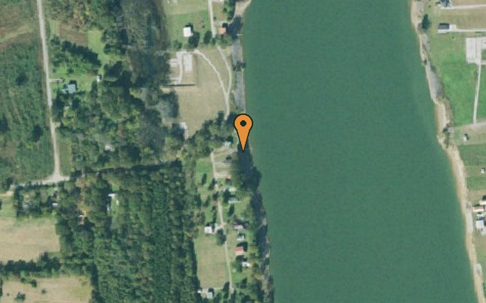 Aerial view of Rock Pile