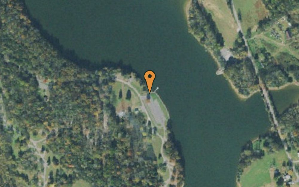 Aerial view of Salt Lick Park