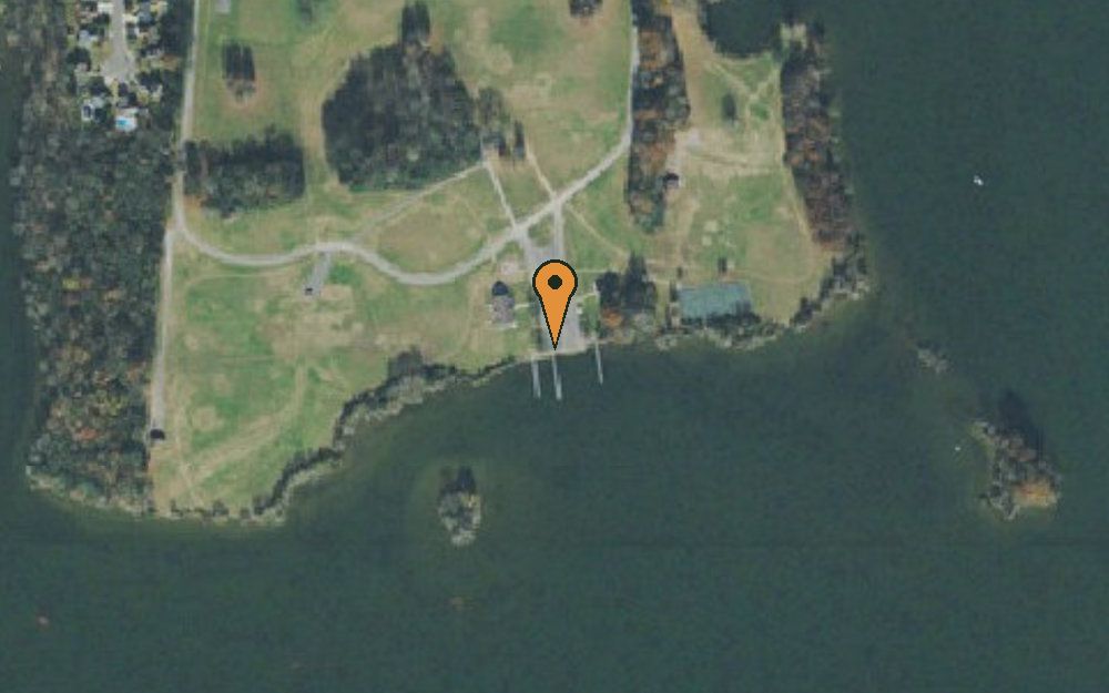 Aerial view of Sanders Ferry Park