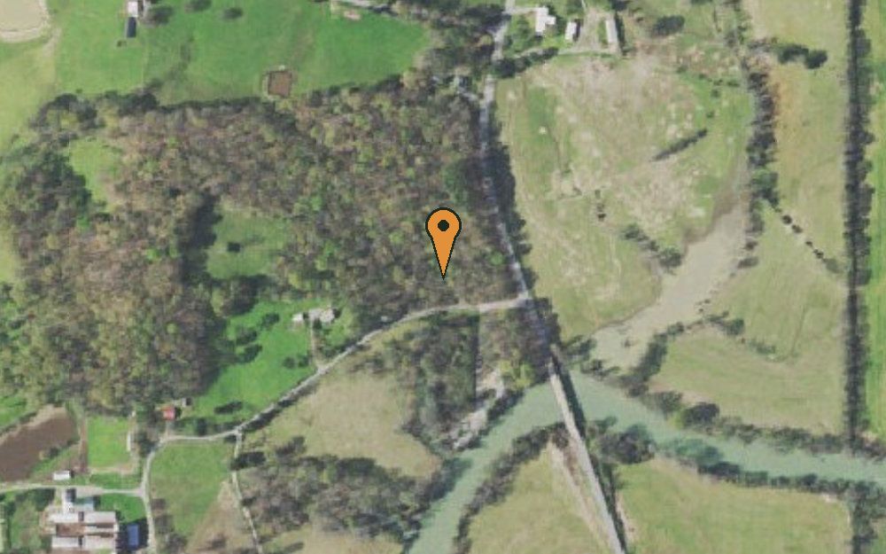Aerial view of Sewee Creek