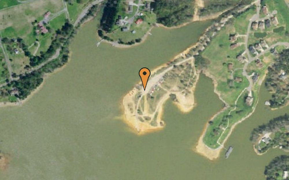 Aerial view of Shady Grove (TVA)