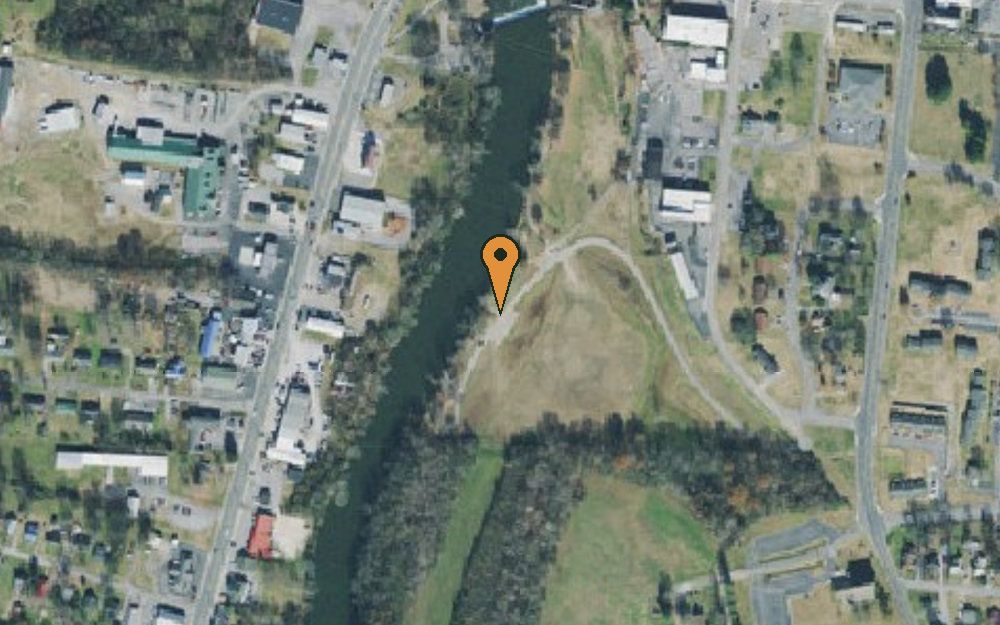 Aerial view of Shelbyville City Park