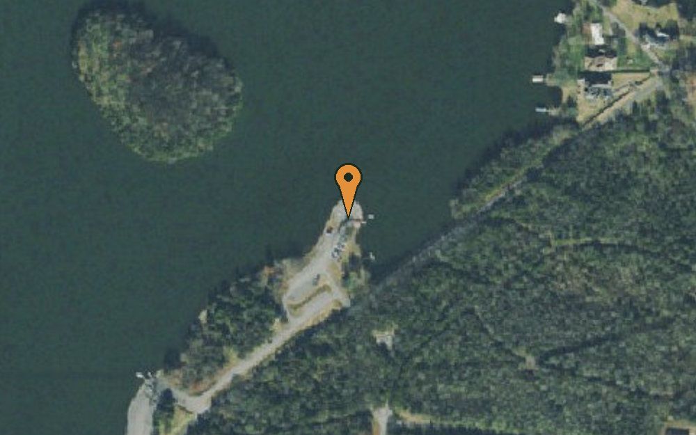 Aerial view of Shutes Branch