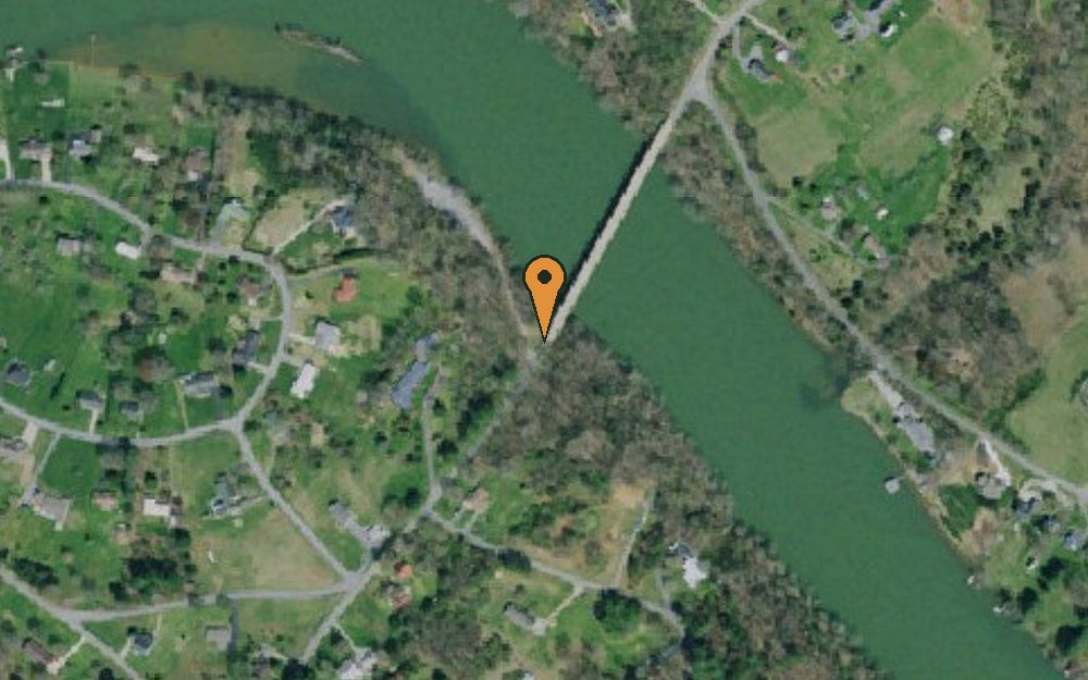 Aerial view of Smith Shoals