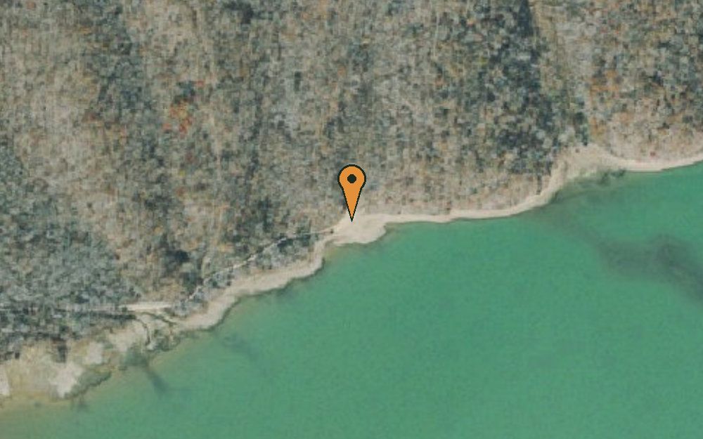Aerial view of Sulphur Creek