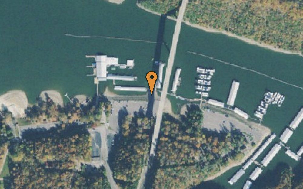 Aerial view of Sunset Marina & Resort