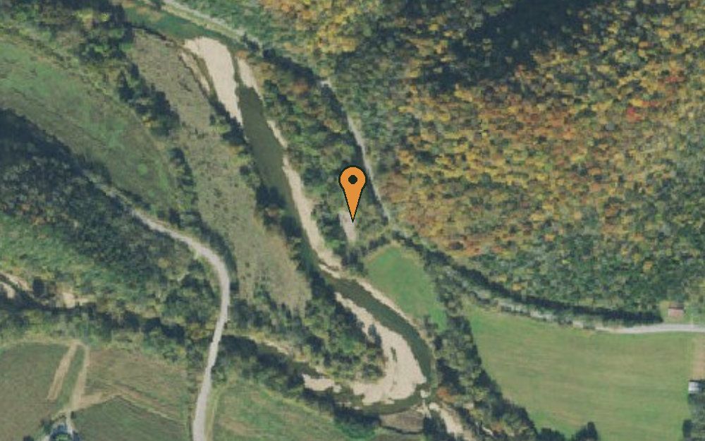 Aerial view of The Boils