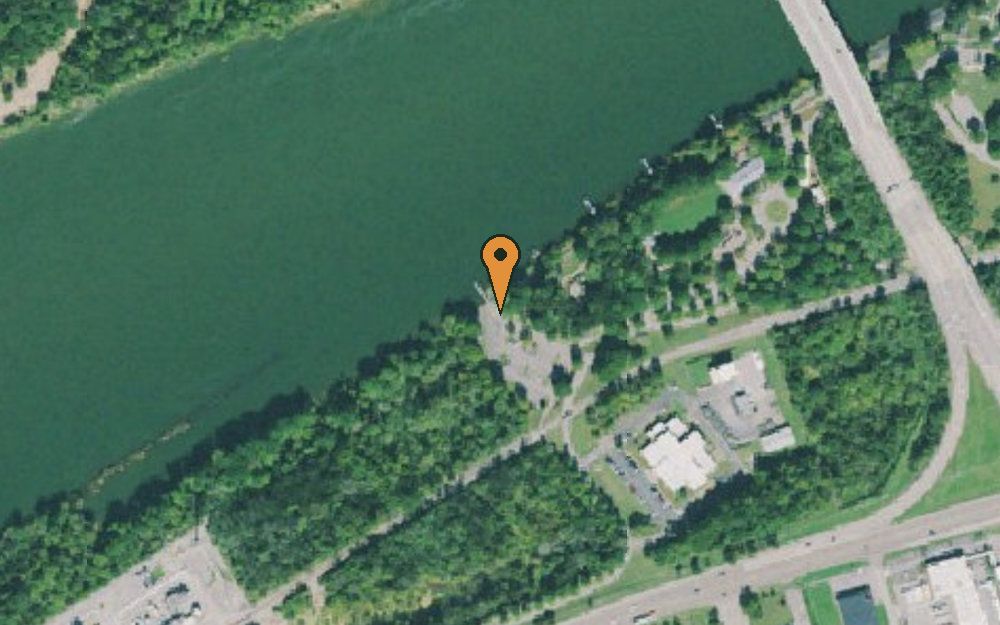 Aerial view of TN River Park