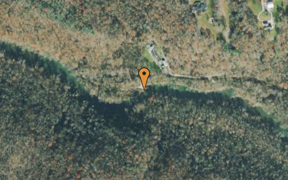 Aerial view of Towns Spring Road