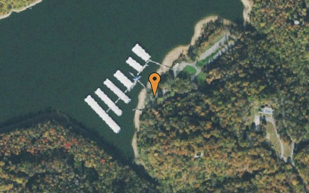 Aerial view of Unnamed marina