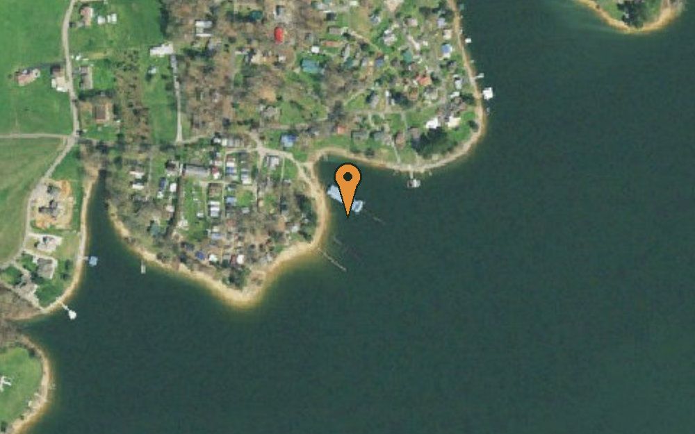 Aerial view of WA-NI Village Boat Dock