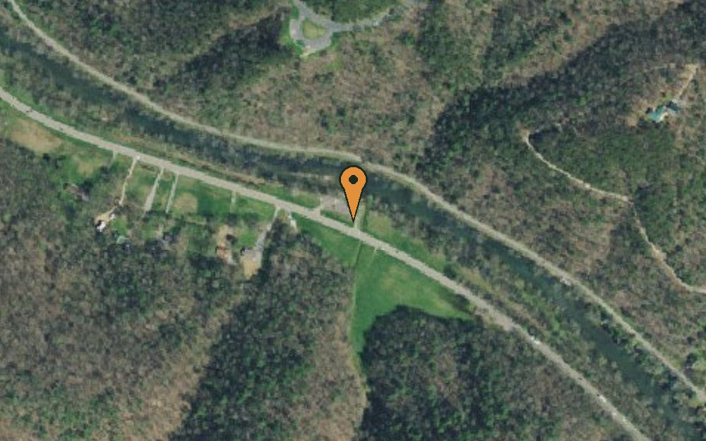 Aerial view of Walland Roadside Picnic Area