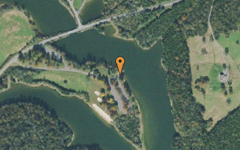 Aerial view of Wartrace Park