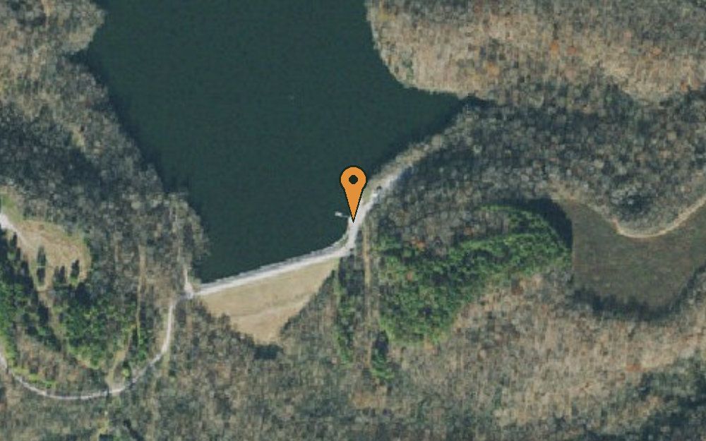 Aerial view of Williamsport Lakes, Shellcracker