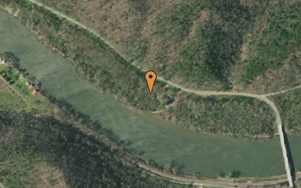 Aerial view of Wolf Creek